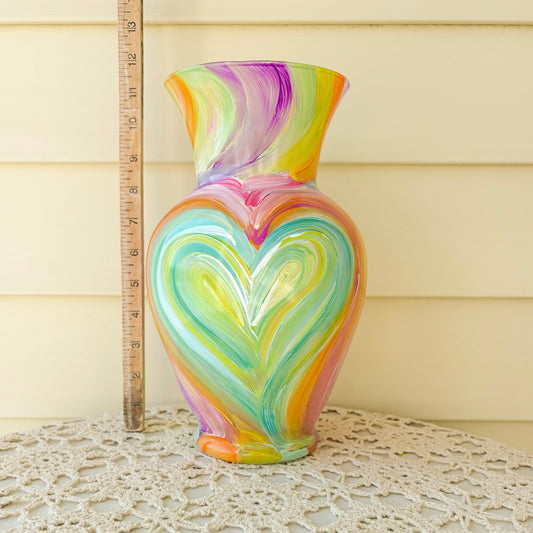 Boho Love Multi-Color Large Vase