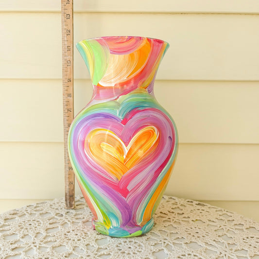 Boho Love Multi-Color 2 Large Vase