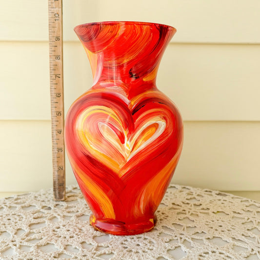 Red Medium Vase