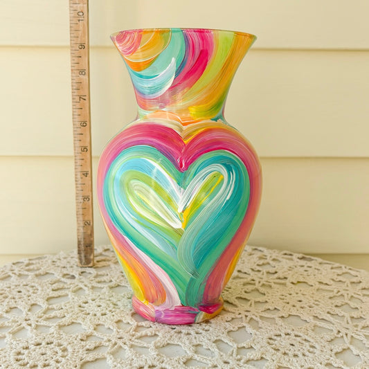 Boho Love Multi-Color Medium Vase