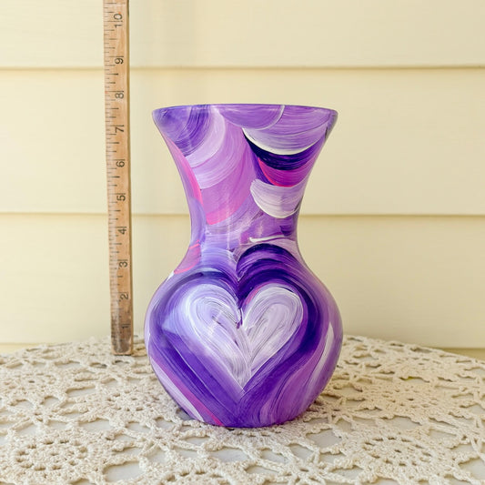 Purple 3 Medium Vase